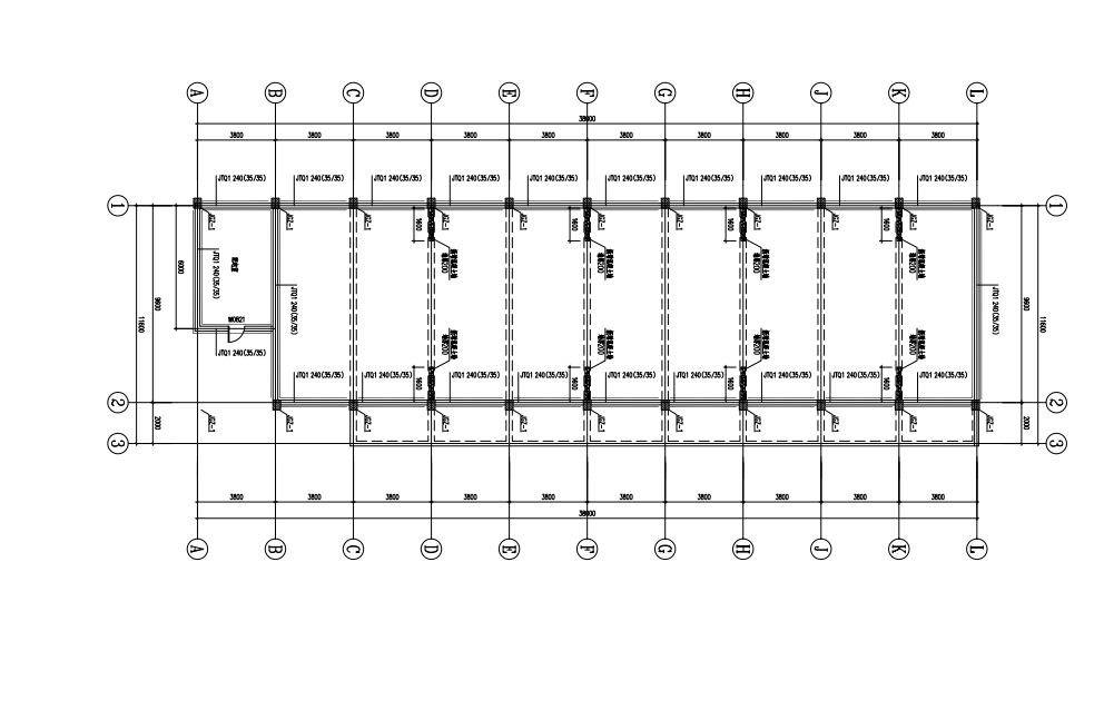 淄博加固公司幼兒園加固施工現場